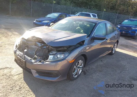 2016 Honda Civic Lx z USA, uszkodzony, nr VIN 2HGFC2F57GH531591